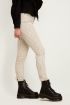Beige pantalon met stippen | Beige broek My jewellery