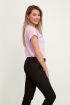Lila t-shirt très belle | Basic t-shirt My Jewellery