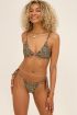 Bruine bikini set met panterprint | My Jewellery