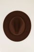 Bruine fedora hoed | Hoed | My Jewellery