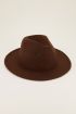 Bruine fedora hoed | Hoed | My Jewellery