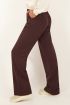Bruine pantalon met zakken