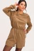 Bruine playsuit met trekkoord | Playsuit | My Jewellery