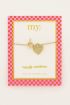 Candy armband met hartje
