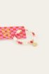 Candy ring met roze kralen