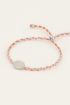 Candy roze multikleur armband très belle