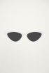 Cat eye zonnebril wit, Zonnebrillen