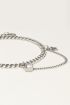 Chain bracelet with rhinestone & star | My Jewellery