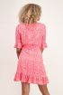 Roze wikkeljurk rode dots | My Jewellery