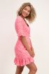 Roze wikkeljurk rode dots | My Jewellery