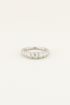 Ring met ribbels | Ring dames | My Jewellery