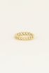 Ring with small chain links | Ring with chain links | My Jewellery