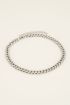 Ketting met grove schakels & strass | My Jewellery