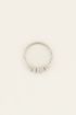 Cocktail statement ring met transparante stenen | My jewellery