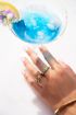 Cocktail ring klassiek met turquoise stenen | My Jewellery