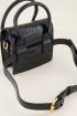 Zwart klein tasje met croco print | My Jewellery