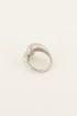 Ring met wikkel & bolling | My Jewellery