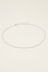 Lange ketting met ronde schakels