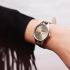 Dameshorloge Legergroen, Analoog Horloge