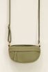 Dark green cross body bag with extra compartment | My Jewellery