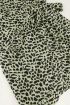 Groene wikkeljurk met cheetah print | My Jewellery
