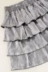 Zilveren rok met laagjes en glitter | My Jewellery