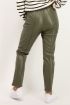 Donkergroene broek leatherlook | Broeken | My Jewellery