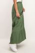 Donkergroene maxi rok met lagen | My Jewellery