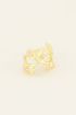 Wildflower ear cuff with flowers & petals | Ear cuffs | My Jewellery