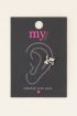 Wildflower ear cuff bloemen & blaadje | Ear cuffs | My Jewellery