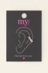 Wildflower ear cuff vier bloemetjes | Ear cuffs | My Jewellery