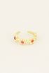 Wildflower ear cuff vier bloemetjes | Ear cuffs | My Jewellery