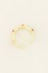 Wildflower ear cuff vier bloemetjes | Ear cuffs | My Jewellery