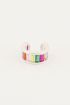 Earcuff regenboog