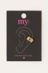 Earcuff regenboog