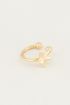 Earcuff sterretje, earcuff ringetje