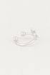 Earcuff sterretje, earcuff ringetje