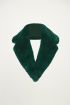 Stola faux fur groen imitatiebont, sjaal