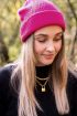 Fel roze gekleurde muts | Mutsen | My Jewellery