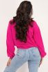Fuchsia blouse linnen look | My Jewellery