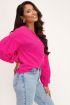 Fuchsia blouse linnen look | My Jewellery