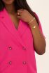 Fuchsia blouse met dubbele knoop | My Jewellery