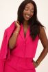 Fuchsia gilet met dubbele knoop | My Jewellery