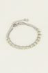 Armband dubbel geel