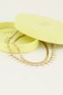 Ketting dubbel geel