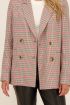 Geruite oversized blazer met knopen |My Jewellery