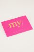 Neon roze giftcard holder, cadeaukaart My Jewellery