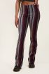Glitter flared broek multikleur | flared broek My jewellery