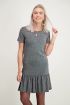 Zilveren glitterjurk met ruffles, Feestjurkjes My Jewellery