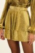 Gold pleated skirt | My Jewellery